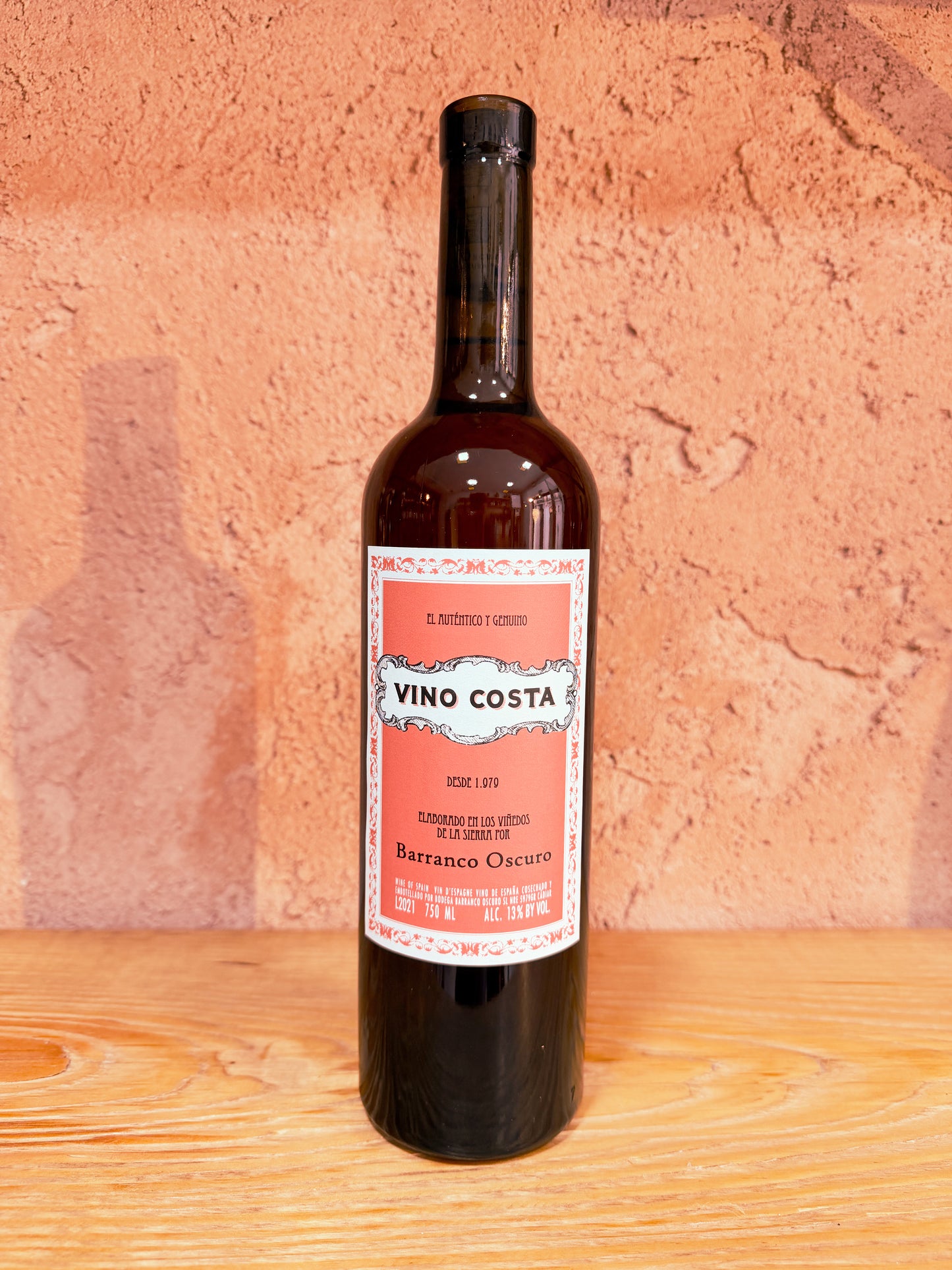 Vino costa 2021 - Barranco Oscuro